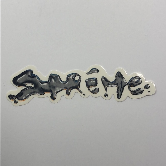 Supreme Other - SUPREME LIDUID METAL STICKER